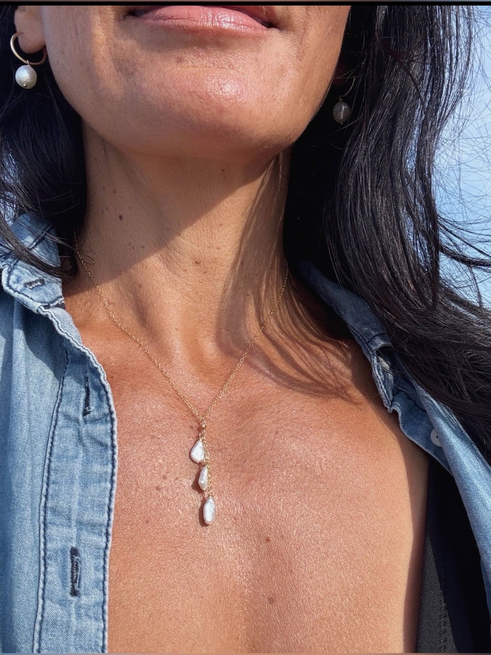 Keshi Pearl Necklace